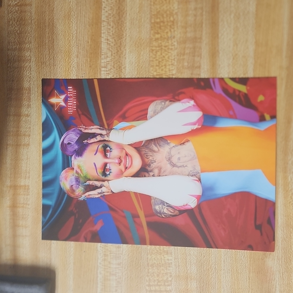 💫Jeffree Star Psychedelic Circus Promo Card